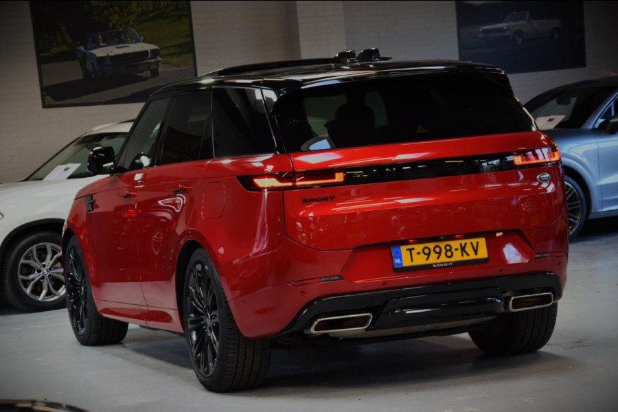 Land Rover Range Rover Sport 3.0 P440e Dynamic SE Navi|Two Tone|Firenze Red|Panoramadak|Org.NL|BTW|23 Inch|Dealer onderhouden