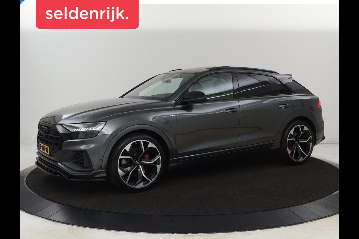 Audi Q8 50 TDI quattro Pro Line S | Panoramadak | Nappaleder | Head-Up | Adaptive cruise | Bang & Olufsen | Matrix LED | 360 Camera | Trekhaak | Stuurverwarming | Side Assist | Keyless | Memory Carplay | Soft-close