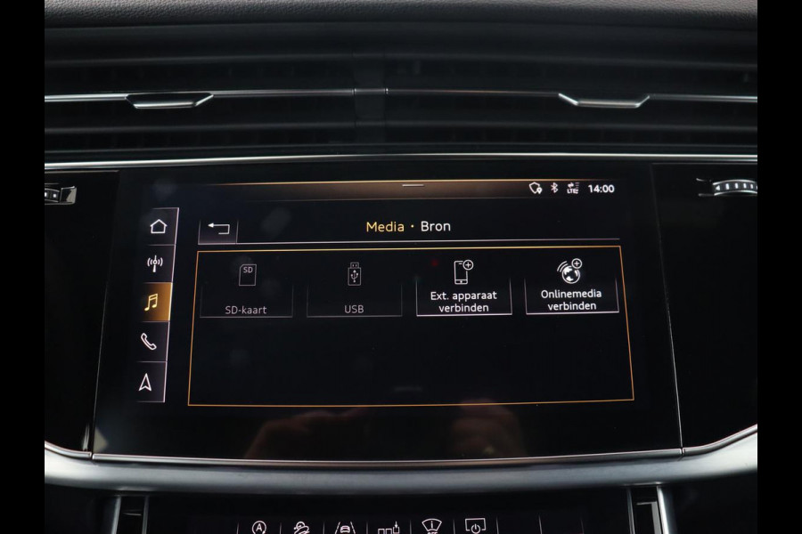 Audi Q8 50 TDI quattro Pro Line S | Panoramadak | Nappaleder | Head-Up | Adaptive cruise | Bang & Olufsen | Matrix LED | 360 Camera | Trekhaak | Stuurverwarming | Side Assist | Keyless | Memory Carplay | Soft-close