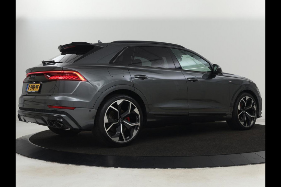 Audi Q8 50 TDI quattro Pro Line S | Panoramadak | Nappaleder | Head-Up | Adaptive cruise | Bang & Olufsen | Matrix LED | 360 Camera | Trekhaak | Stuurverwarming | Side Assist | Keyless | Memory Carplay | Soft-close