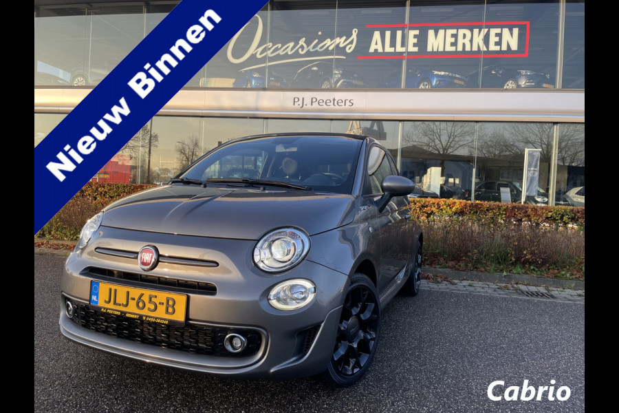 Fiat 500 1.0 Hybrid Airco - Cruise control - Open dak - Parkeersensoren achter - Mistlampen voor - Stuur leder - Stuur multifunctioneel - Bluetooth - Licht metalen velgen 15 inch