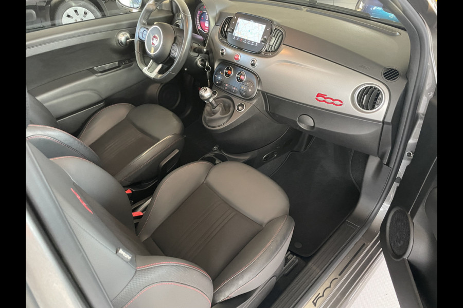 Fiat 500 1.0 Hybrid Airco - Cruise control - Open dak - Parkeersensoren achter - Mistlampen voor - Stuur leder - Stuur multifunctioneel - Bluetooth - Licht metalen velgen 15 inch