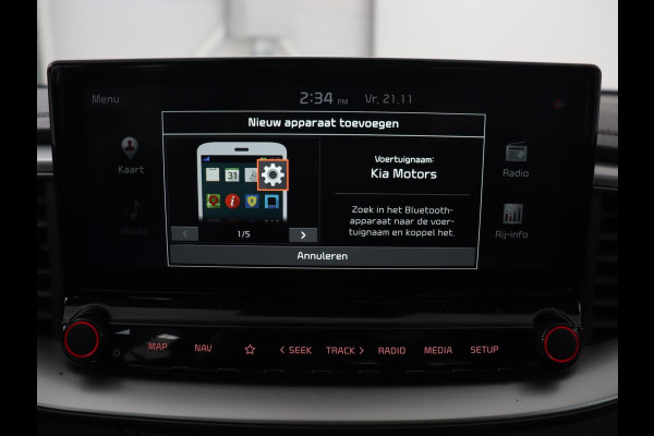 Kia Ceed 1.4 T-GDi DynamicLine | Automaat | Camera | Trekhaak | Carplay | Navigatie | Climate control | DAB | Cruise control | Parkeerhulp