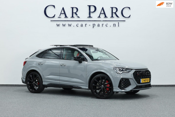 Audi RSQ3 Sportback 2.5 TFSI Quattro 400PK MATRIX+LED/VIRTUAL/PANO/LEER+S.VERWARMING/B&O/21"LMV/360/LINE/ACC/ECC/12 MDN GARANTIE!
