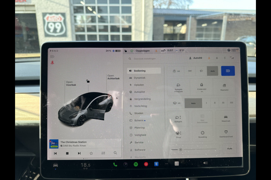 Tesla Model 3 Long Range AWD 75 kWh CLIMA / VOL LEDER / NAP / STOELVERWARMING