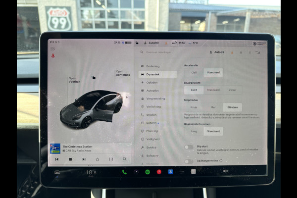 Tesla Model 3 Long Range AWD 75 kWh CLIMA / VOL LEDER / NAP / STOELVERWARMING