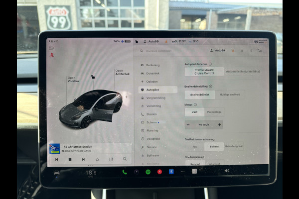 Tesla Model 3 Long Range AWD 75 kWh CLIMA / VOL LEDER / NAP / STOELVERWARMING
