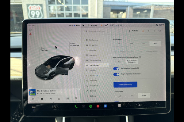 Tesla Model 3 Long Range AWD 75 kWh CLIMA / VOL LEDER / NAP / STOELVERWARMING
