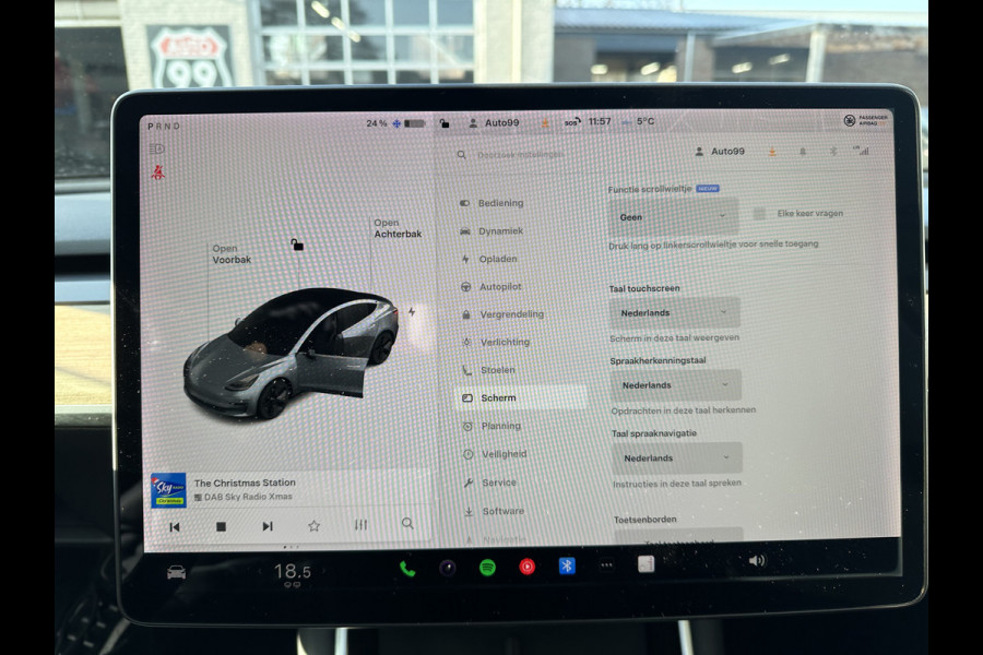 Tesla Model 3 Long Range AWD 75 kWh CLIMA / VOL LEDER / NAP / STOELVERWARMING