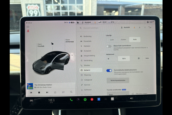 Tesla Model 3 Long Range AWD 75 kWh CLIMA / VOL LEDER / NAP / STOELVERWARMING
