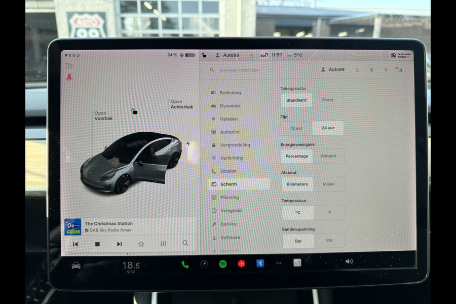 Tesla Model 3 Long Range AWD 75 kWh CLIMA / VOL LEDER / NAP / STOELVERWARMING