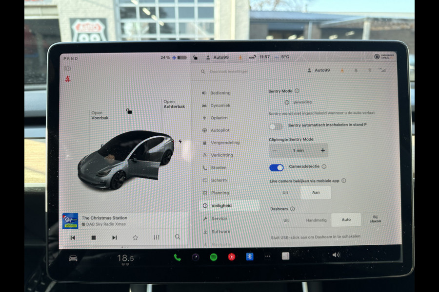 Tesla Model 3 Long Range AWD 75 kWh CLIMA / VOL LEDER / NAP / STOELVERWARMING