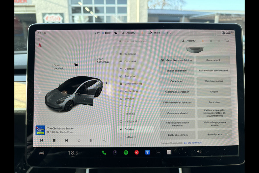 Tesla Model 3 Long Range AWD 75 kWh CLIMA / VOL LEDER / NAP / STOELVERWARMING