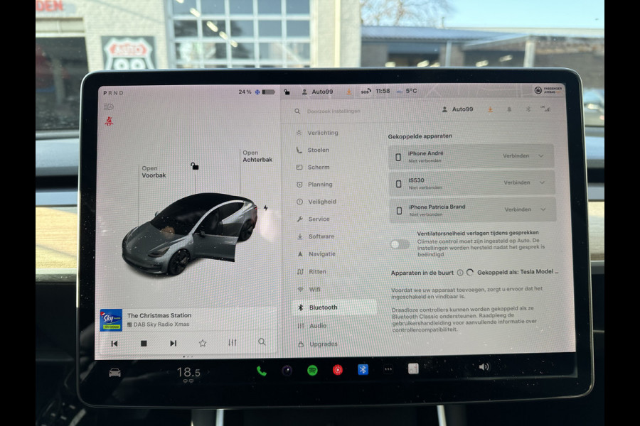 Tesla Model 3 Long Range AWD 75 kWh CLIMA / VOL LEDER / NAP / STOELVERWARMING