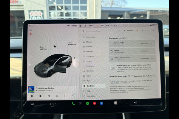 Tesla Model 3 Long Range AWD 75 kWh CLIMA / VOL LEDER / NAP / STOELVERWARMING