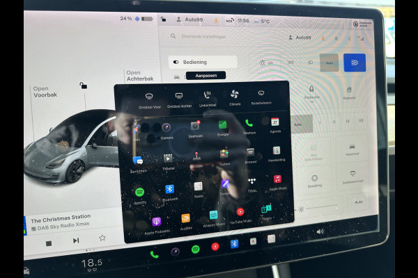 Tesla Model 3 Long Range AWD 75 kWh CLIMA / VOL LEDER / NAP / STOELVERWARMING