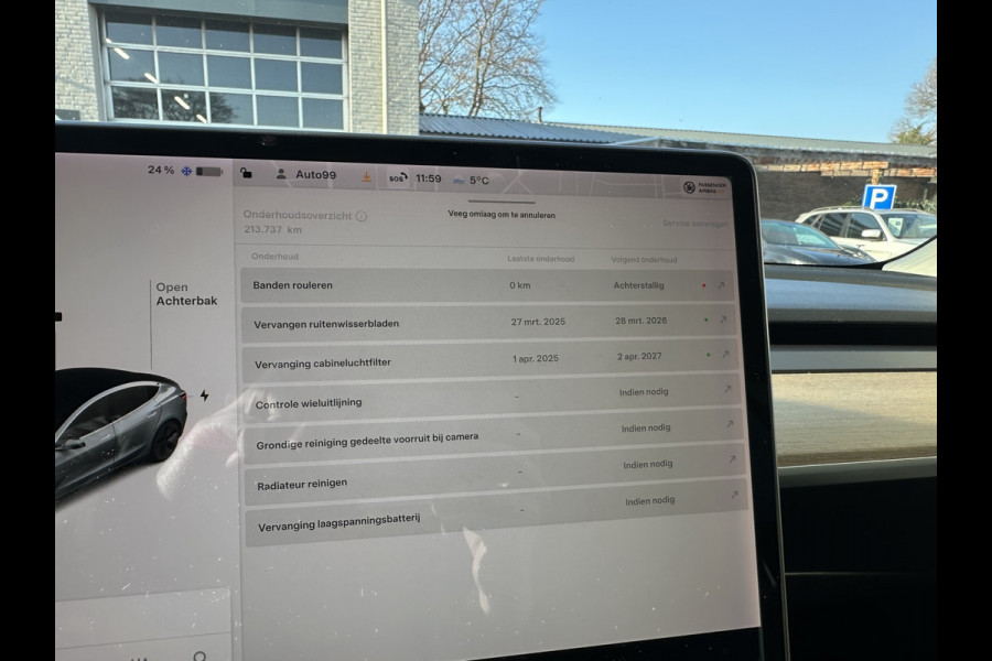Tesla Model 3 Long Range AWD 75 kWh CLIMA / VOL LEDER / NAP / STOELVERWARMING