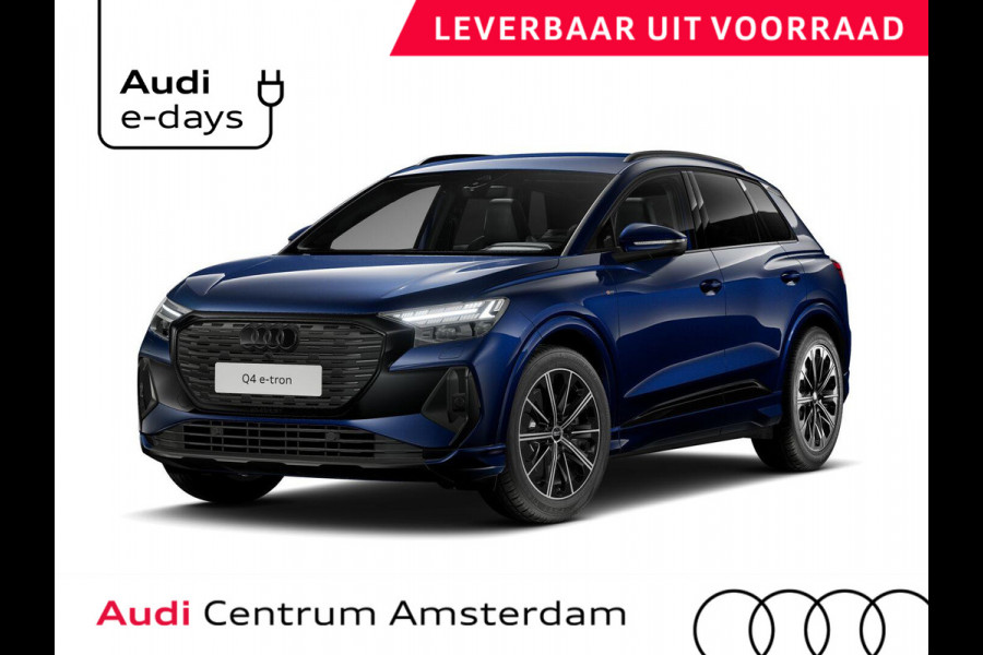 Audi Q4 e-tron 45 S edition Competition 82 kWh 286 pk | Assistentiepakket plus | Trekhaak | Ambient lichtpakket | Optiekpakket zwart plus |
