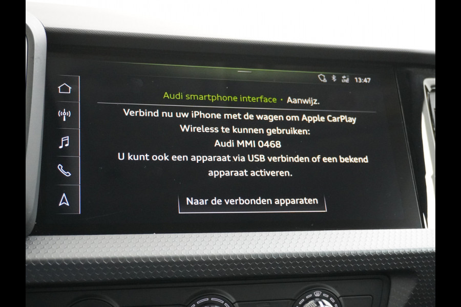 Audi A1 Sportback 30TFSI 116PK Virtual Cockpit Apple Carplay Android Auto Navi Airco Cruise Control Pro Line Bluetooth Isofix Rijstrooksensor Origineel Nederlandse Auto
