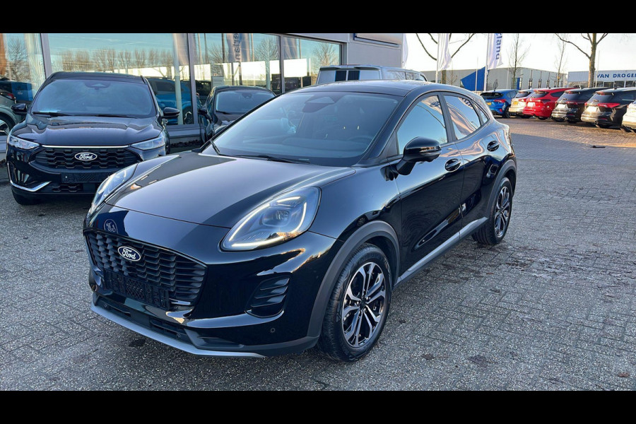 Ford Puma 1.0 EcoBoost Hybrid Titanium 125pk | NIEUWE MODEL! | Driver Assistance Pack | Winterpack | Panoramadak | Keyless Pack | Elek Achterklep | Reserve wiel