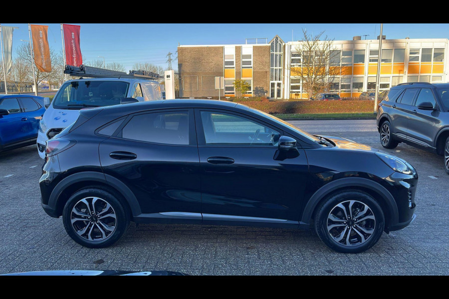 Ford Puma 1.0 EcoBoost Hybrid Titanium 125pk | NIEUWE MODEL! | Driver Assistance Pack | Winterpack | Panoramadak | Keyless Pack | Elek Achterklep | Reserve wiel