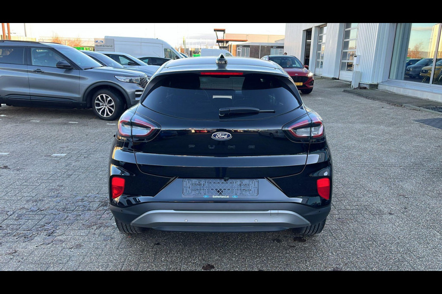 Ford Puma 1.0 EcoBoost Hybrid Titanium 125pk | NIEUWE MODEL! | Driver Assistance Pack | Winterpack | Panoramadak | Keyless Pack | Elek Achterklep | Reserve wiel