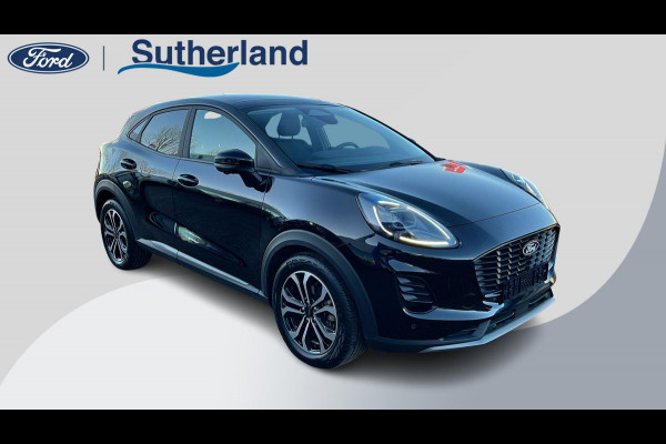 Ford Puma 1.0 EcoBoost Hybrid Titanium 125pk | NIEUWE MODEL! | Driver Assistance Pack | Winterpack | Panoramadak | Keyless Pack | Elek Achterklep | Reserve wiel