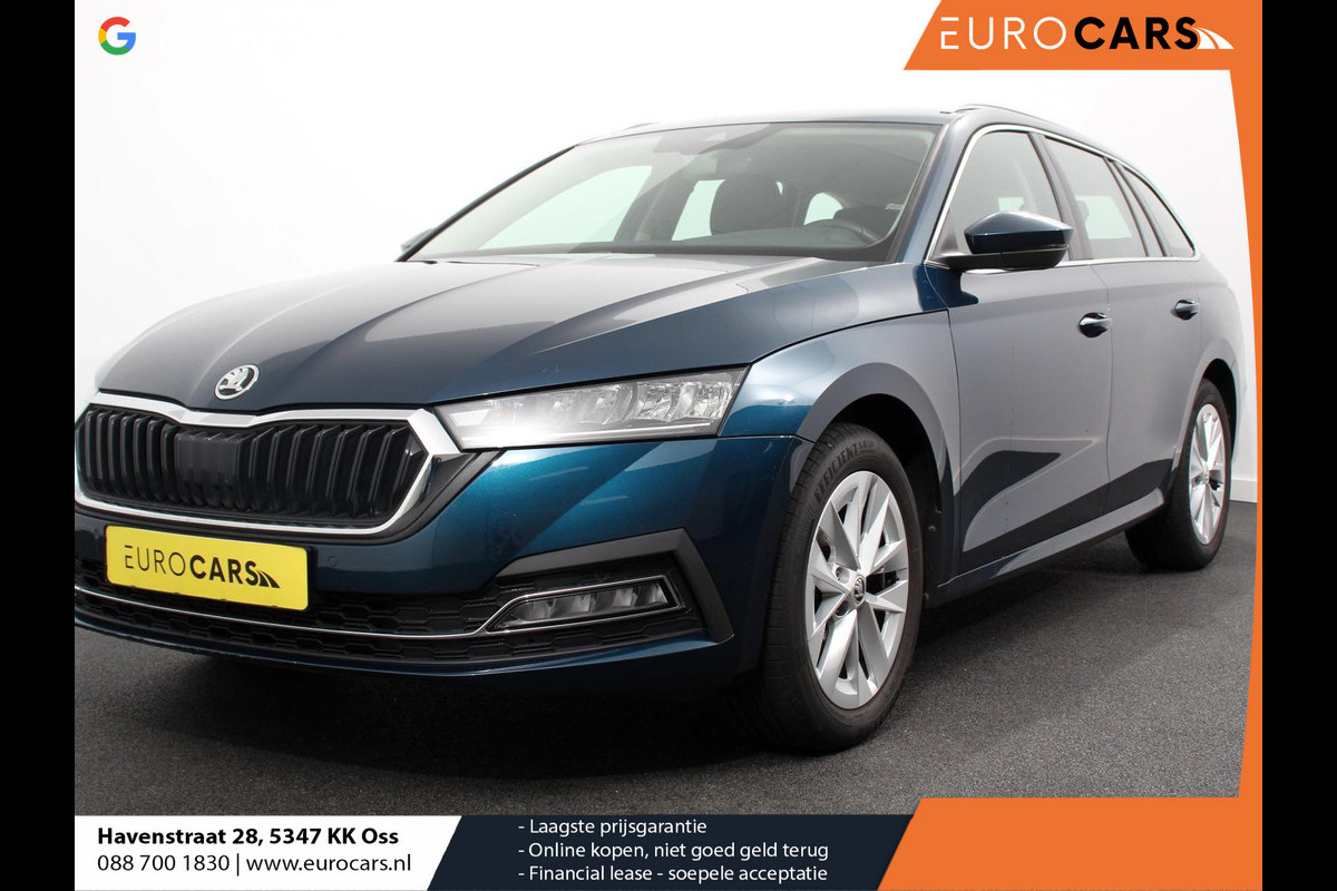 Škoda Octavia Combi 1.0 e-TSI 110pk DSG Style | Navigatie | Apple Carplay/Android Auto| Parkeersensoren | Adaptive Cruise Control | Stoelverwarming | Lane Assist | Attention Assist | Ledverlichting | Afneembare trekhaak | Climatronic | Virtual Cockpit