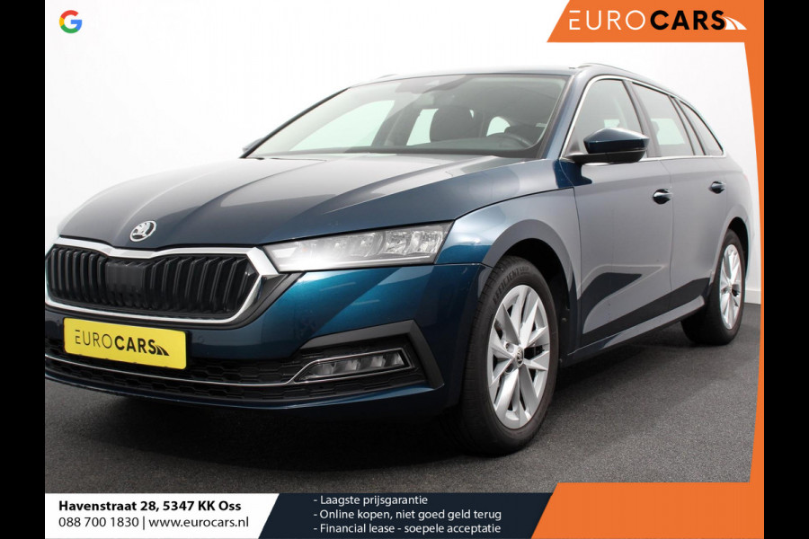 Škoda Octavia Combi 1.0 e-TSI 110pk DSG Style | Navigatie | Apple Carplay/Android Auto| Parkeersensoren | Adaptive Cruise Control | Stoelverwarming | Lane Assist | Attention Assist | Ledverlichting | Afneembare trekhaak | Climatronic | Virtual Cockpit