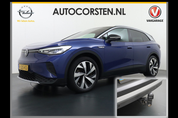Volkswagen ID.4 First 77kWh Trekhaak Adap.Cruise Camera Pdc Android Auto Apple Carplay Stoelverwarming Navi Ecc Mirrorlink Privacy Glas Lmv Keyless DAB SOH=90% Origineel Nederlandse Auto 1.000KG Trekgewicht