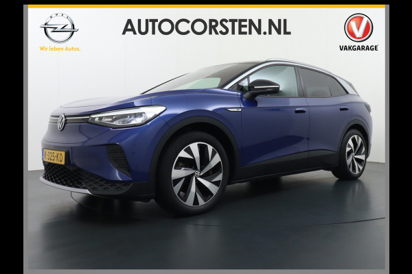 Volkswagen ID.4 First 77kWh Trekhaak Adap.Cruise Camera Pdc Android Auto Apple Carplay Stoelverwarming Navi Ecc Mirrorlink Privacy Glas Lmv Keyless DAB SOH=90% Origineel Nederlandse Auto 1.000KG Trekgewicht