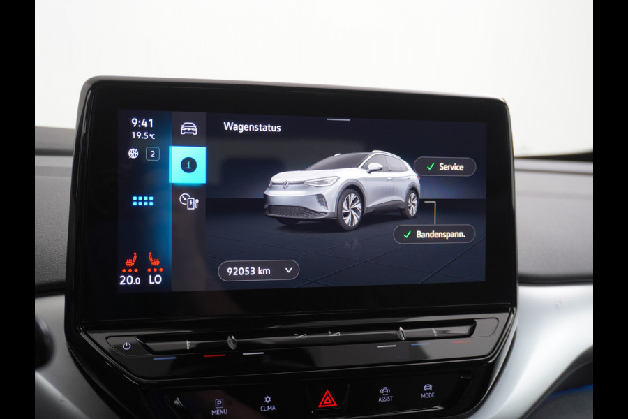 Volkswagen ID.4 First 77kWh Trekhaak Adap.Cruise Camera Pdc Android Auto Apple Carplay Stoelverwarming Navi Ecc Mirrorlink Privacy Glas Lmv Keyless DAB SOH=90% Origineel Nederlandse Auto 1.000KG Trekgewicht