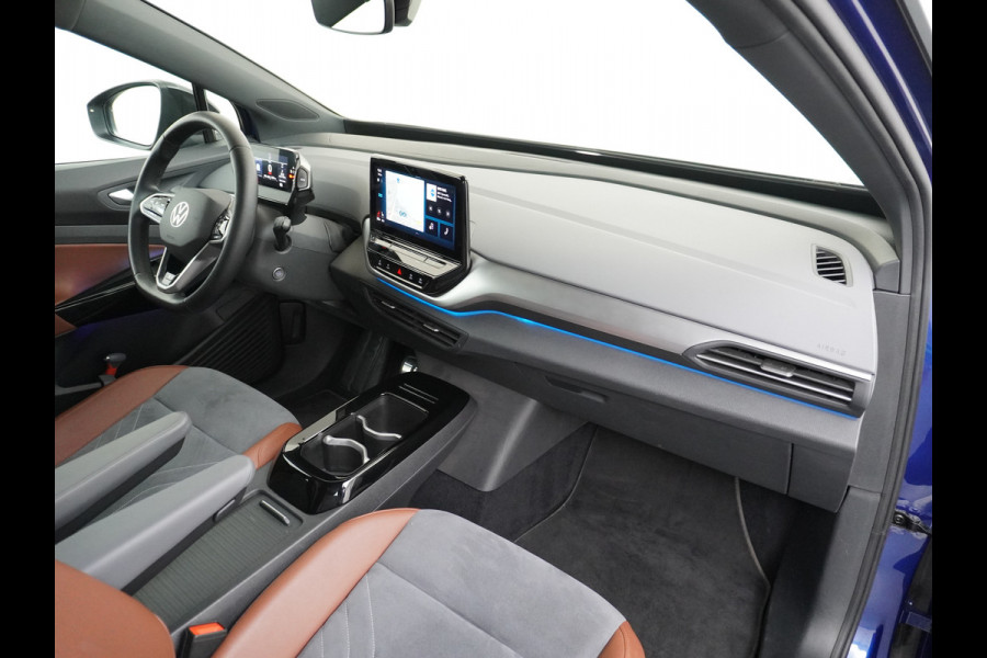 Volkswagen ID.4 First 77kWh Trekhaak Adap.Cruise Camera Pdc Android Auto Apple Carplay Stoelverwarming Navi Ecc Mirrorlink Privacy Glas Lmv Keyless DAB SOH=90% Origineel Nederlandse Auto 1.000KG Trekgewicht