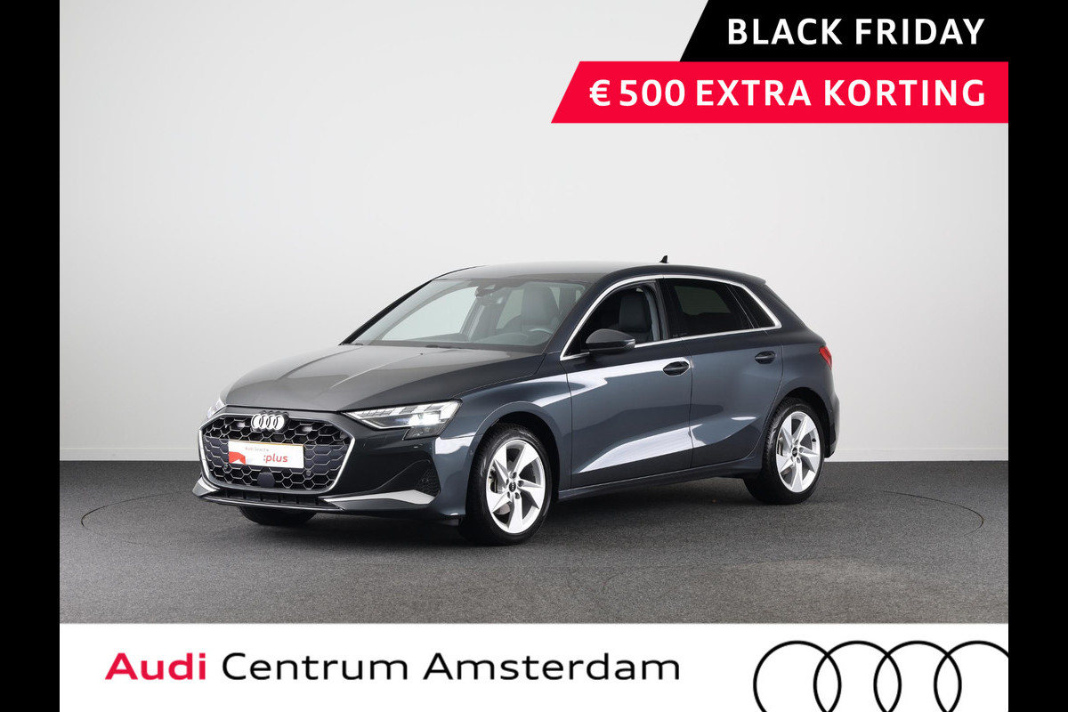 Audi A3 Sportback 35 TFSI Advanced edition 150 pk S-tronic | Private lease vanaf € 628,- pm | Navigatie | Parkeersensoren (Park assist) | Achteruitrijcamera | Adaptieve cruise control | LED koplampen |