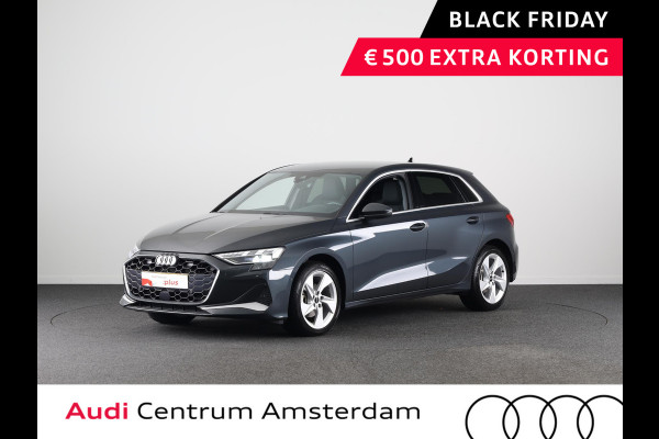 Audi A3 Sportback 35 TFSI Advanced edition 150 pk S-tronic | Private lease vanaf € 628,- pm | Navigatie | Parkeersensoren (Park assist) | Achteruitrijcamera | Adaptieve cruise control | LED koplampen |