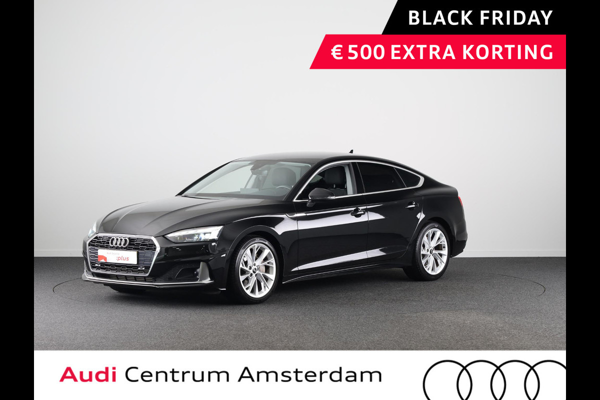 Audi A5 Sportback 40 TFSI Advanced Edition 204pk | Sportstoelen | Matrix LED koplampen | 18 inch lichtmetalen velgen | Voorstoelen met massage functie