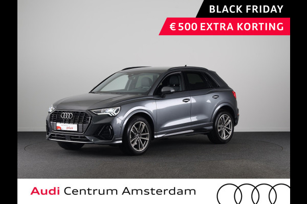Audi Q3 35 TFSI S edition Competition 150pk| Verlengde garantie | Navigatie | Parkeercamera | 19 inch Lichtmetalen velgen | Apple Carplay/ Android Auto