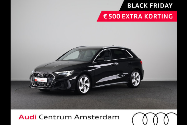 Audi A3 Sportback 30 TFSI S edition 110pk S-Tronic | Navigatie | 17 inch lichtmetalen velgen | Apple Carplay/- Android auto | Full led koplampen