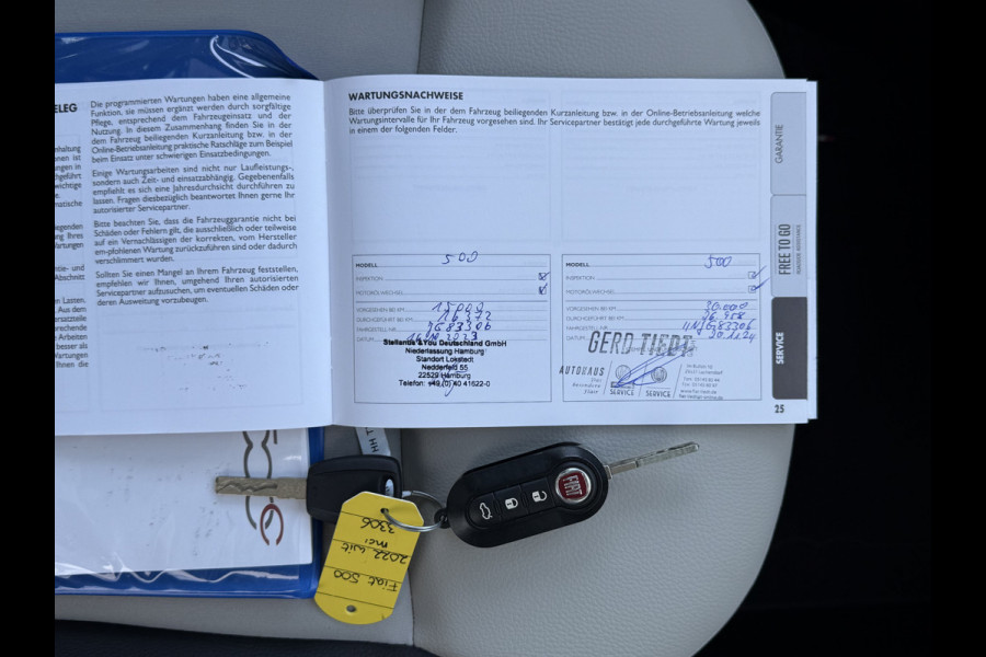 Fiat 500 1.0 Hybrid Dolcevita | Carplay | Pano | DAB | Cruise | PDC