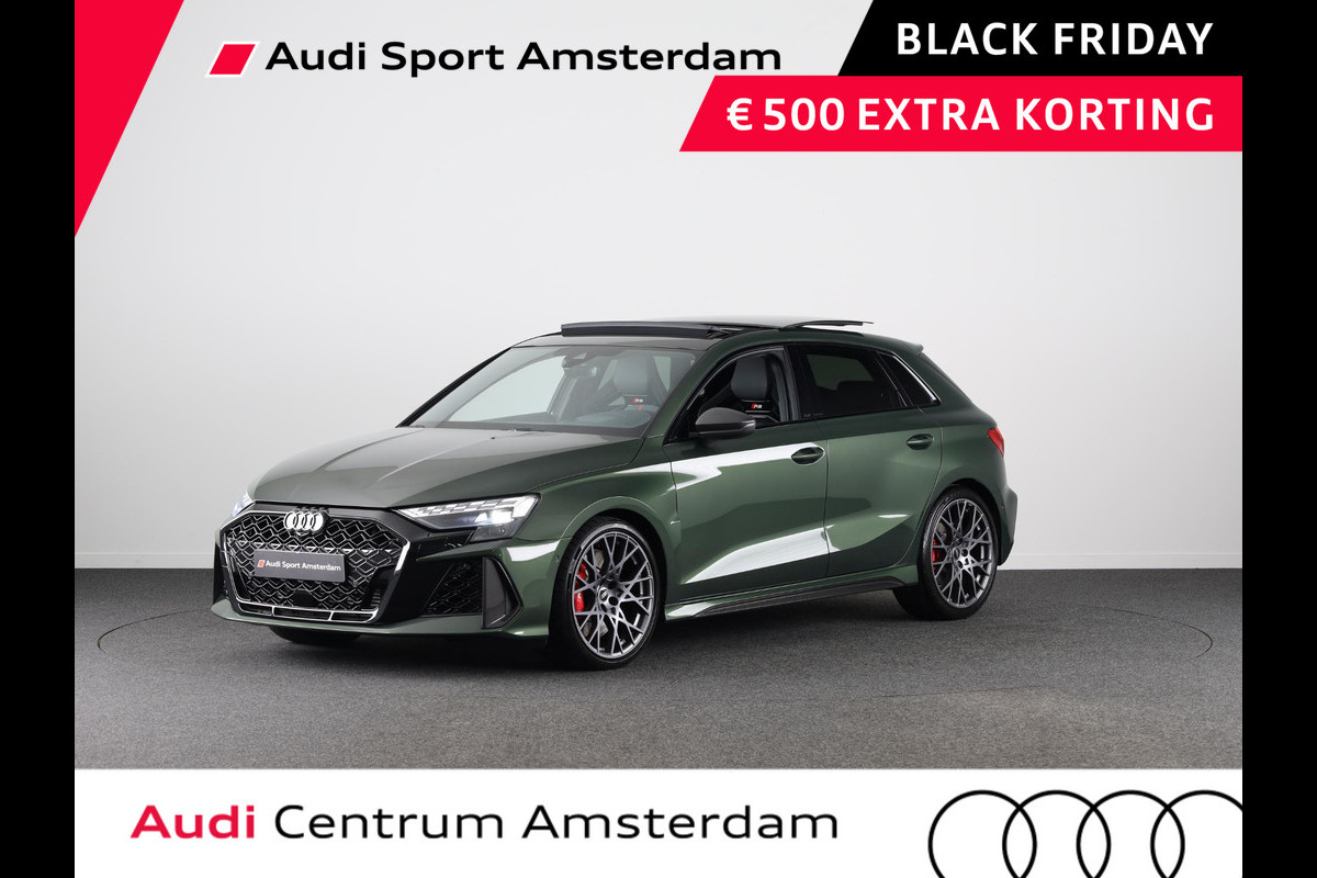 Audi RS 3 SPORTBACK 2.5 TFSI quattro 400pk Panoramadak | Schaal stoelen | Head Up Display | Sonsos audio