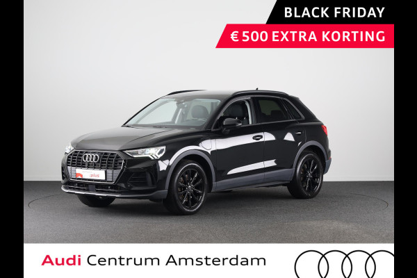 Audi Q3 45 TFSI e Business Edition 245 pk S-tronic | Navigatie | Elektr. trekhaak | Parkeersensoren | Achteruitrijcamera | LED koplampen | Stoelverwarming |
