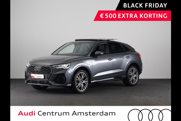Audi Q3 Sportback 45 TFSI e S Edition 245 pk S-tronic | Navigatie | Panoramadak | Parkeersensoren | LED koplampen | Optiek pakket zwart |