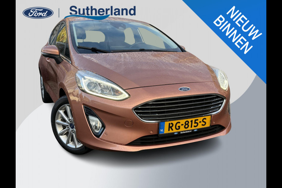 Ford Fiesta 1.0 EcoBoost Titanium 100pk Trekhaak | Camera | Clima | Navi | DAB+