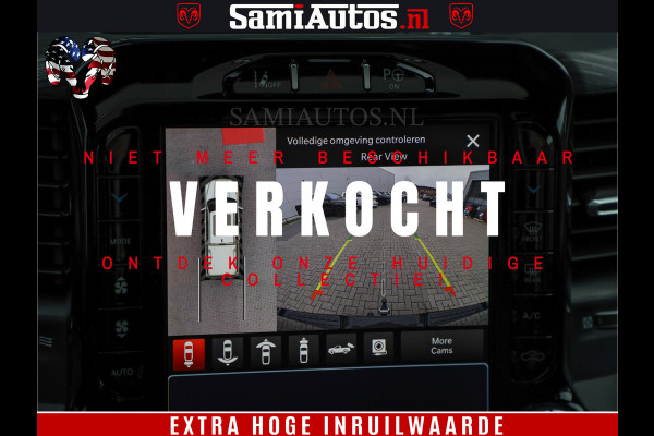 Dodge Ram 1500 GT EDITION | TRX PACK | VIRTUAL COCKPIT | HEAD-UP | ADAPTIVE CRUISE | 360 CAMERA | 5.7 HEMI V8 402PK | 4X4 | Comfortabele Dubbele Cabine met Royale 5 Zitplaatsen | BPM vrij | Nu Leverbaar uit Voorraad | Voorraad Nr 2437