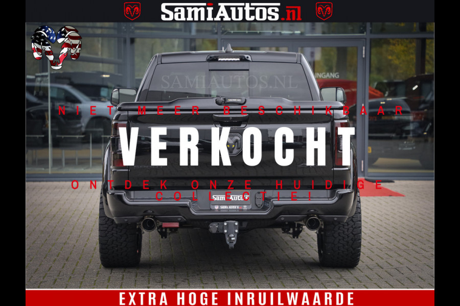 Dodge Ram 1500 GT EDITION | TRX PACK | VIRTUAL COCKPIT | HEAD-UP | ADAPTIVE CRUISE | 360 CAMERA | 5.7 HEMI V8 402PK | 4X4 | Comfortabele Dubbele Cabine met Royale 5 Zitplaatsen | BPM vrij | Nu Leverbaar uit Voorraad | Voorraad Nr 2437