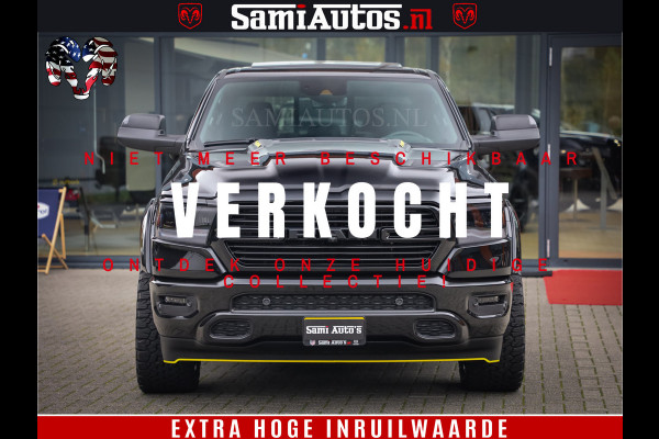 Dodge Ram 1500 GT EDITION | TRX PACK | VIRTUAL COCKPIT | HEAD-UP | ADAPTIVE CRUISE | 360 CAMERA | 5.7 HEMI V8 402PK | 4X4 | Comfortabele Dubbele Cabine met Royale 5 Zitplaatsen | BPM vrij | Nu Leverbaar uit Voorraad | Voorraad Nr 2437