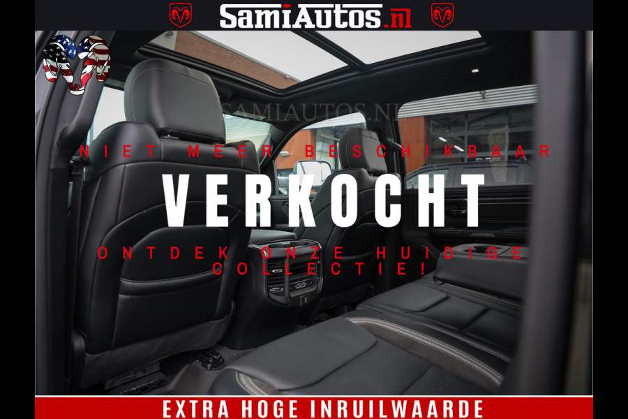 Dodge Ram 1500 GT EDITION | TRX PACK | VIRTUAL COCKPIT | HEAD-UP | ADAPTIVE CRUISE | 360 CAMERA | 5.7 HEMI V8 402PK | 4X4 | Comfortabele Dubbele Cabine met Royale 5 Zitplaatsen | BPM vrij | Nu Leverbaar uit Voorraad | Voorraad Nr 2437