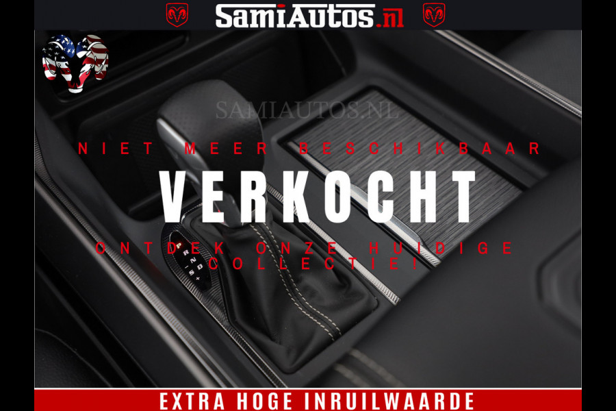 Dodge Ram 1500 GT EDITION | TRX PACK | VIRTUAL COCKPIT | HEAD-UP | ADAPTIVE CRUISE | 360 CAMERA | 5.7 HEMI V8 402PK | 4X4 | Comfortabele Dubbele Cabine met Royale 5 Zitplaatsen | BPM vrij | Nu Leverbaar uit Voorraad | Voorraad Nr 2437