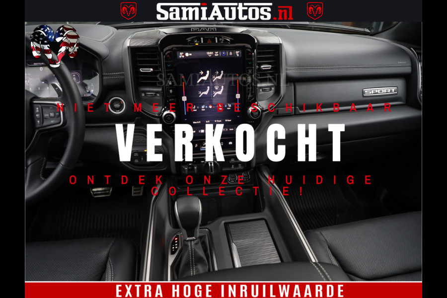 Dodge Ram 1500 GT EDITION | TRX PACK | VIRTUAL COCKPIT | HEAD-UP | ADAPTIVE CRUISE | 360 CAMERA | 5.7 HEMI V8 402PK | 4X4 | Comfortabele Dubbele Cabine met Royale 5 Zitplaatsen | BPM vrij | Nu Leverbaar uit Voorraad | Voorraad Nr 2437