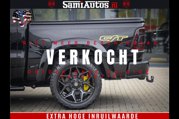 Dodge Ram 1500 GT EDITION | TRX PACK | VIRTUAL COCKPIT | HEAD-UP | ADAPTIVE CRUISE | 360 CAMERA | 5.7 HEMI V8 402PK | 4X4 | Comfortabele Dubbele Cabine met Royale 5 Zitplaatsen | BPM vrij | Nu Leverbaar uit Voorraad | Voorraad Nr 2437